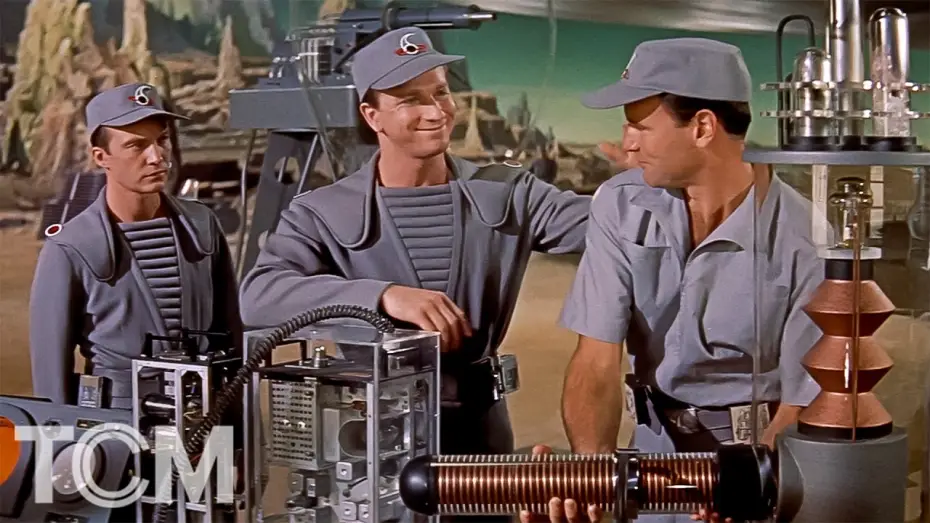 Video for the film Forbidden Planet — Commander John J. Adams and His Crew Land on Altair IV (Clip)