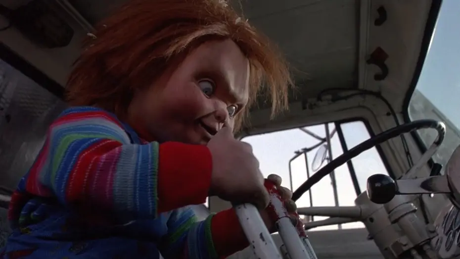 Video for the film Child's Play 3 — Chucky's Iconic Garbage Truck Kill