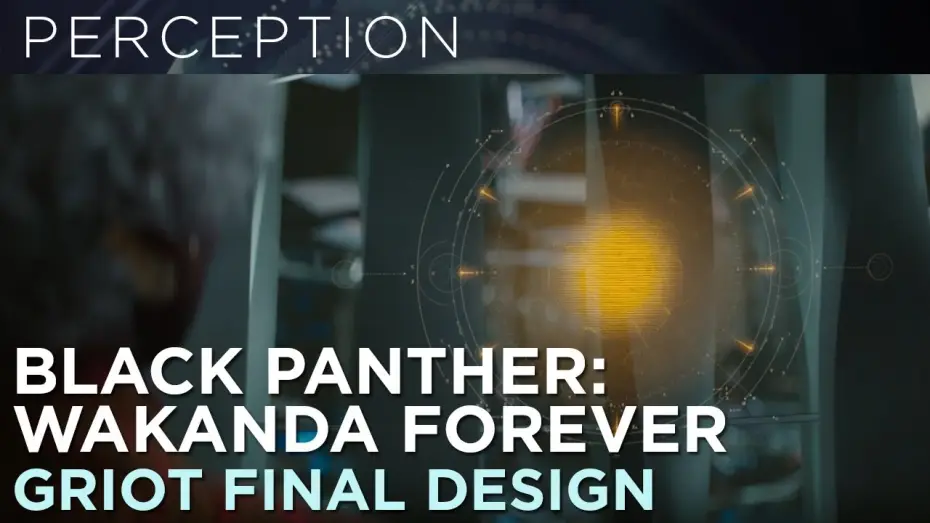 Video for the film Black Panther: Wakanda Forever — Griot the AI Final Design