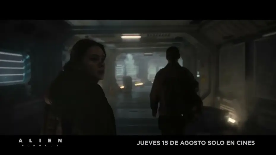 Video for the film Alien: Romulus — Anuncio: 'Bienvenidos a la estación espacial Romulus'