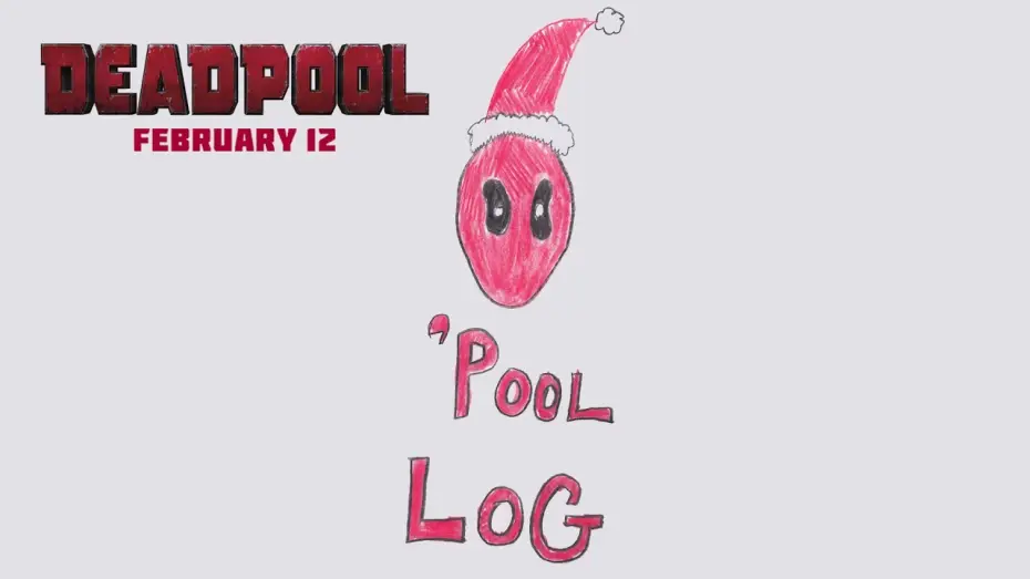 Video for the film Deadpool — The 'Pool Log
