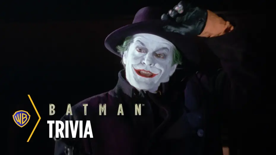 Video for the film Batman — Trivia