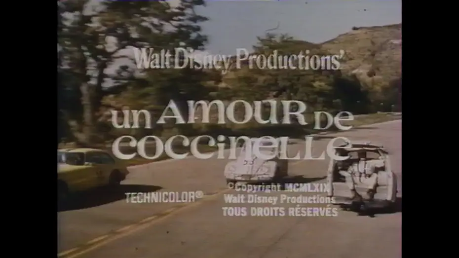 Video for the film The Love Bug — Un amour de Coccinelle (1968) -  Bande annonce cinéma