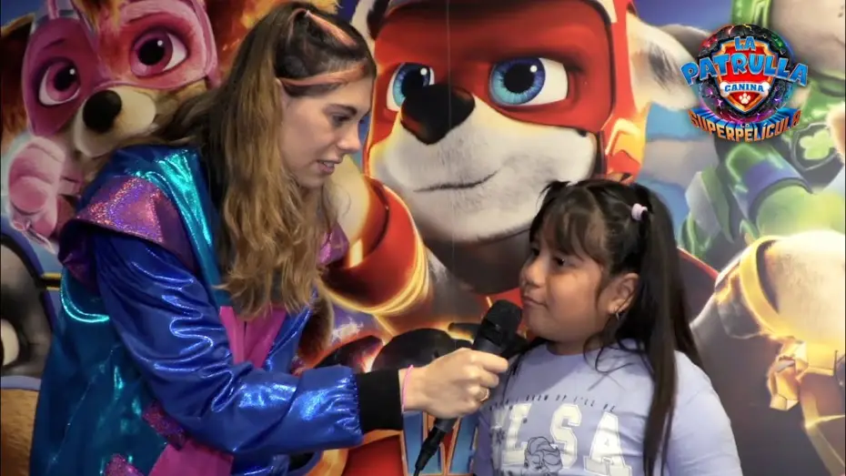 Video for the film PAW Patrol: The Mighty Movie — Reacción de los primeros en verla