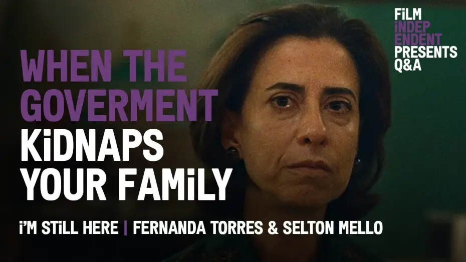 Video for the film I'm Still Here — When the Brazilian Government Kidnaped Its Own People - I’m Still Here Q&A