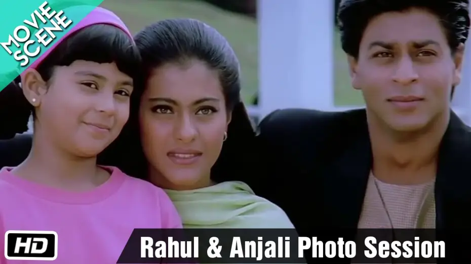 Video for the film Kuch Kuch Hota Hai — Rahul & Anjali photo session - Movie Scene - Kuch Kuch Hota Hai - Shahrukh Khan, Kajol, Salman Khan