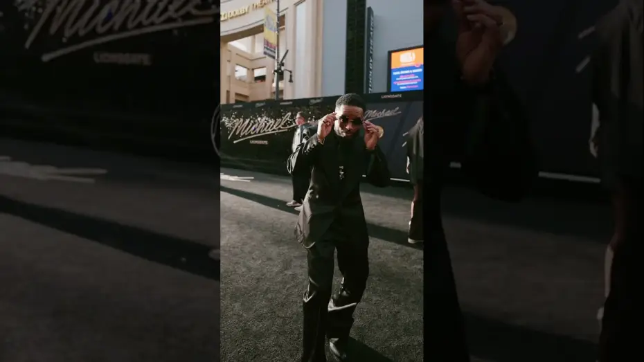 Video for the film Michael — Larenz Tate at the Los Angeles premiere