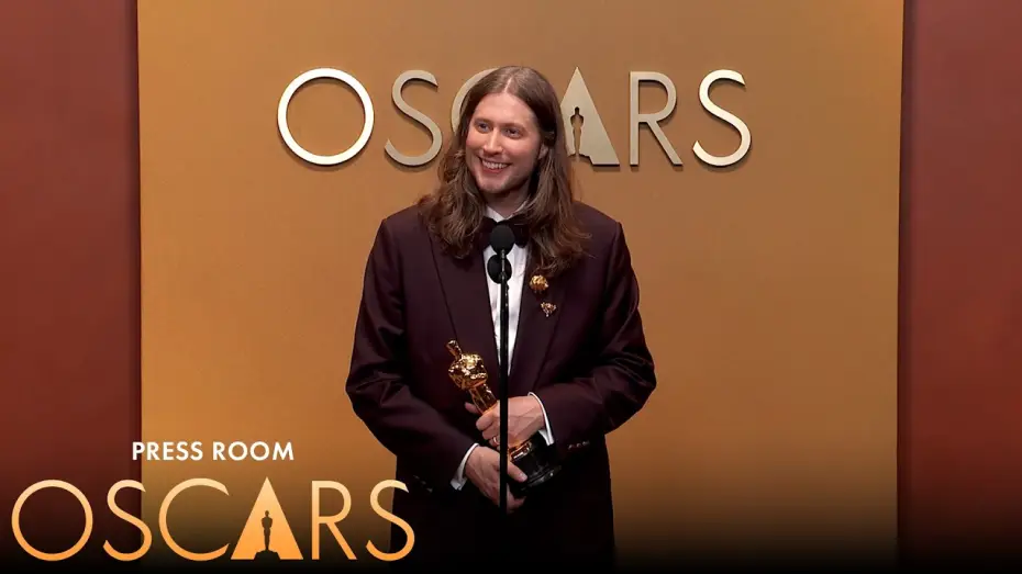 Video for the film Sinners — Sinners Best Original Score Press Room Speech | 98th Oscars (2026)