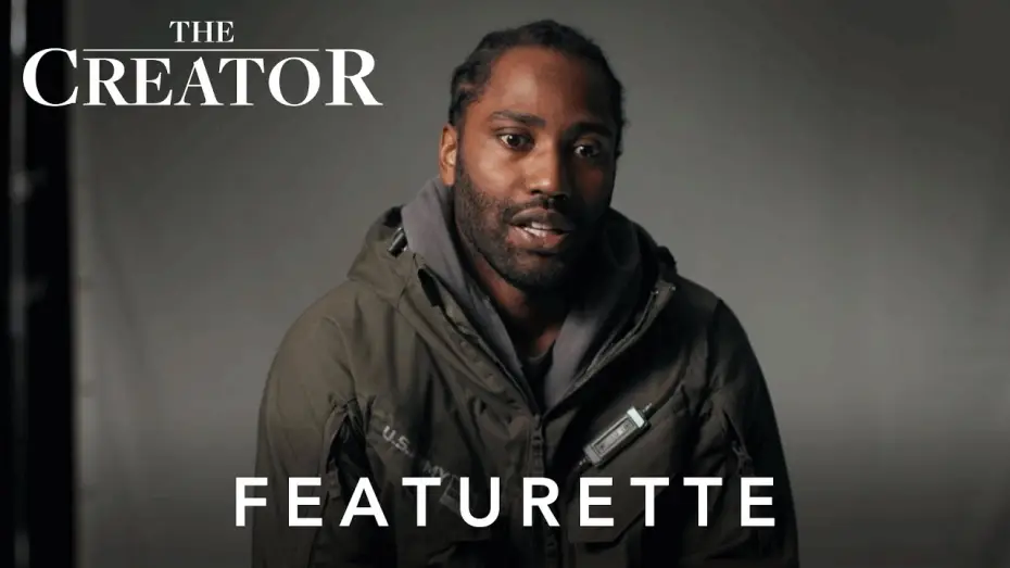 Video for the film The Creator — Behind the Scenes mit John David Washington!