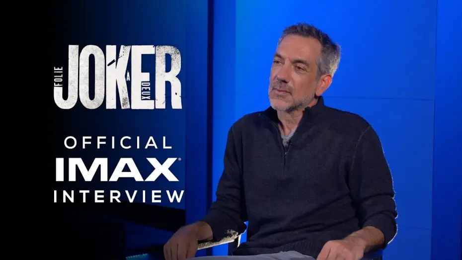 Video for the film Joker: Folie à Deux — Official IMAX® Interview