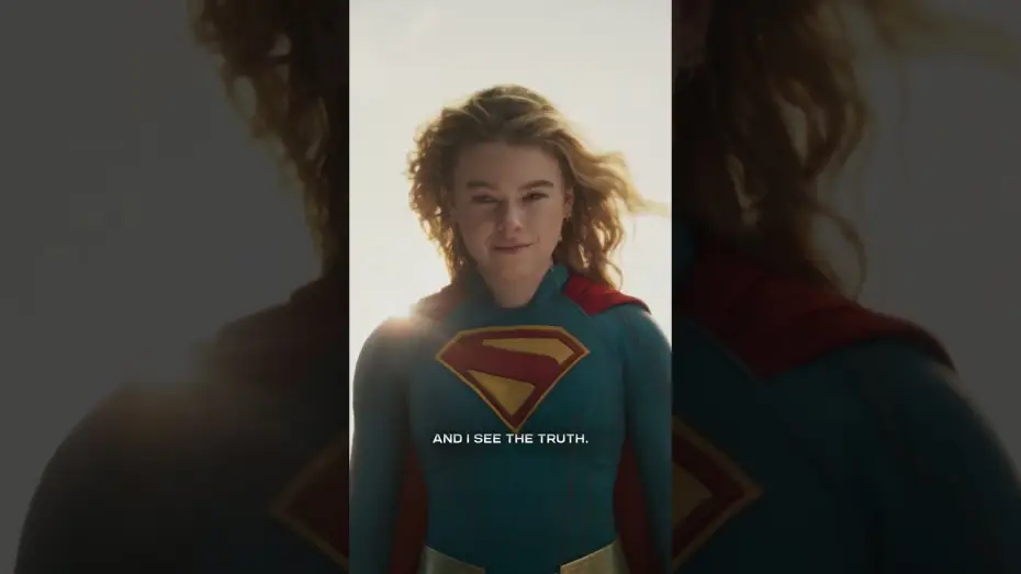 Video for the film Supergirl — Superman sees the good. Supergirl sees the truth.