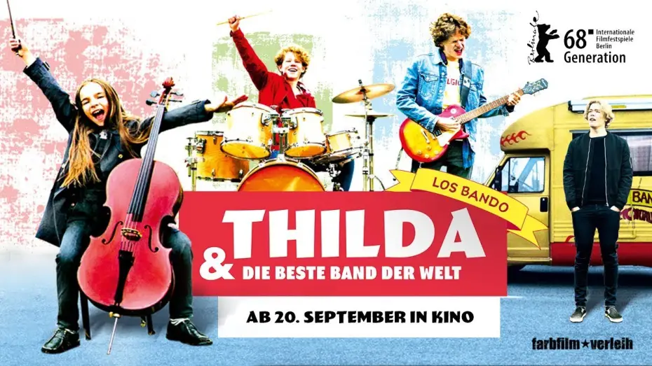 Video for the film Rock Band — THILDA & DIE BESTE BAND DER WELT - Trailer HD