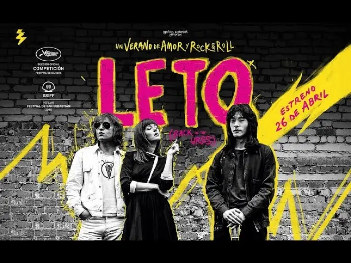 Video for the film Leto — LETO - tráiler español - 26 de abril en cines