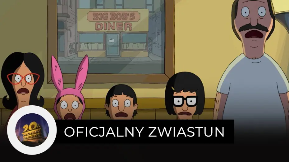 Video for the film The Bob's Burgers Movie — Bob's Burgers Film - zwiastun #1 [napisy]
