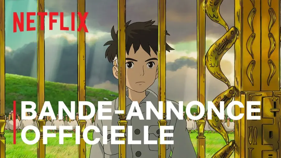 Video for the film The Boy and the Heron — Le Garçon et le Héron | Bande-annonce officielle STFR | Netflix