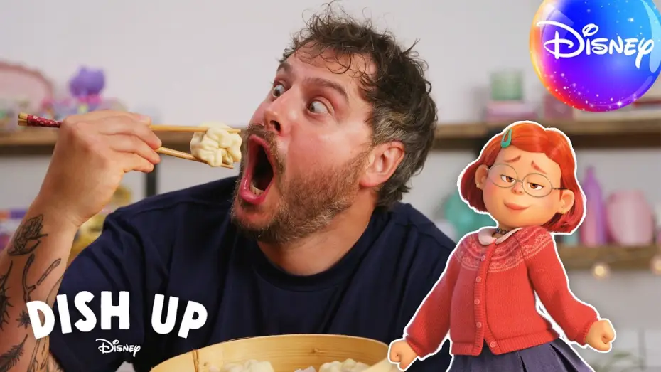 Video for the film Turning Red — Recreating Turning Red's Bao Buns | Dish Up Disney