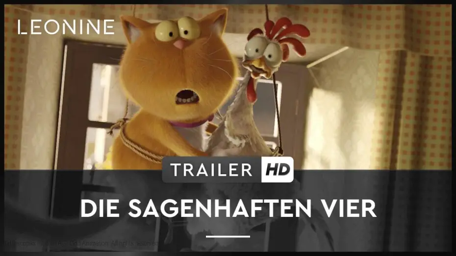 Video for the film Spy Cat — Die sagenhaften Vier - Trailer (deutsch/ german; FSK 0)
