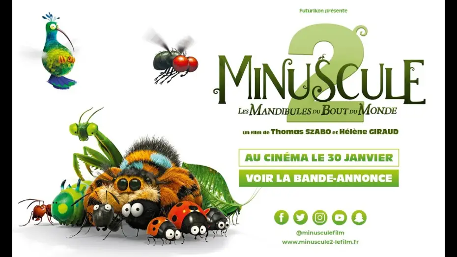 Video for the film Minuscule 2: Mandibles from Far Away — MINUSCULE 2 - Bande Annonce VF