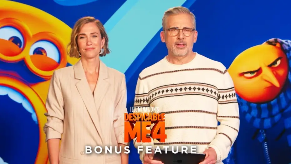 Video for the film Despicable Me 4 — Can Steve Carell & Kristen Wiig Understand Minion Language?