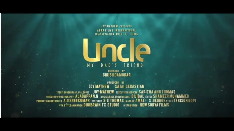 Video for the film Uncle — Uncle official trailer | Megastar Mammootty | Joy Mathew | Girish Damodar | Abra films & SJ films
