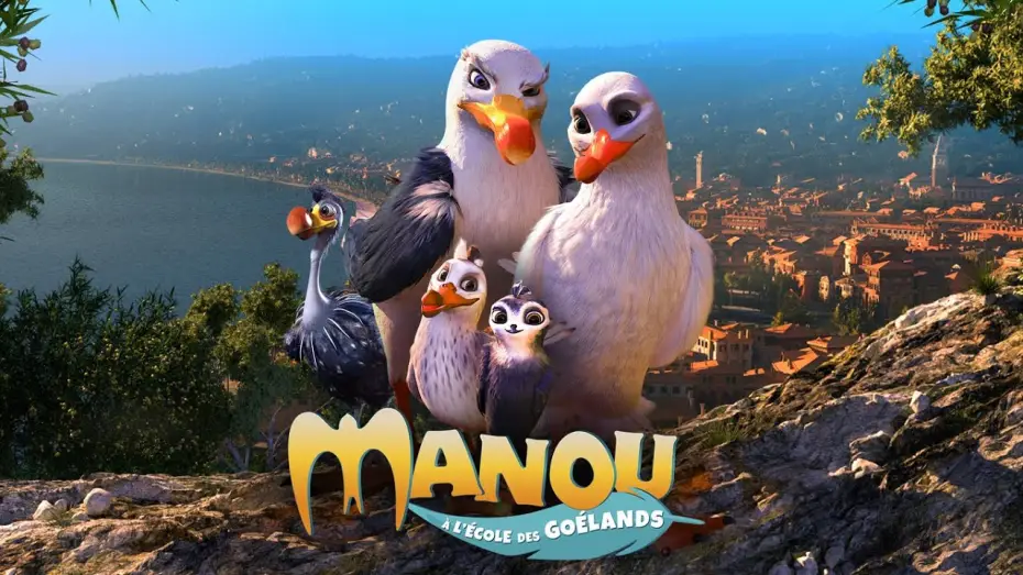 Video for the film Manou the Swift — MANOU À L'ÉCOLE DES GOÉLANDS - TEASER VF