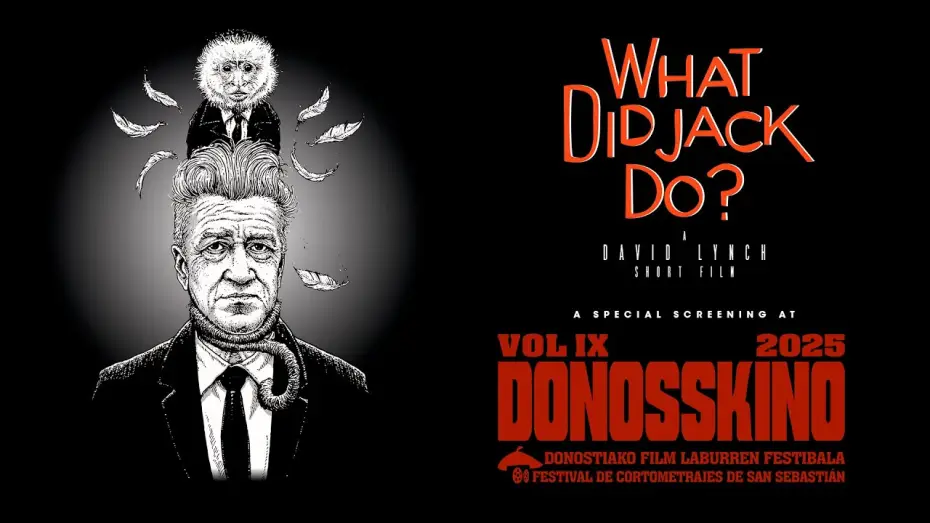 Video for the film WHAT DID JACK DO? — What Did Jack Do? · Trailer · David Lynch · Donosskino 2025 Screening ·