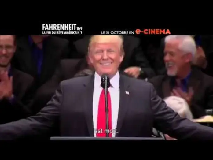 Video for the film Fahrenheit 11/9 — FAHRENHEIT 11/9 - Bande-annonce VOST
