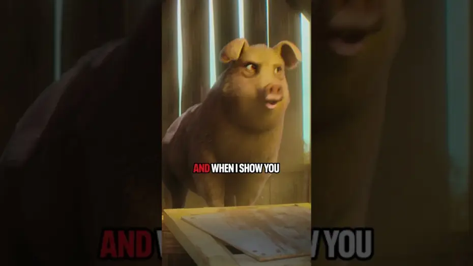 Video for the film Animal Farm — If you’re bored, Napoleon can fix that.