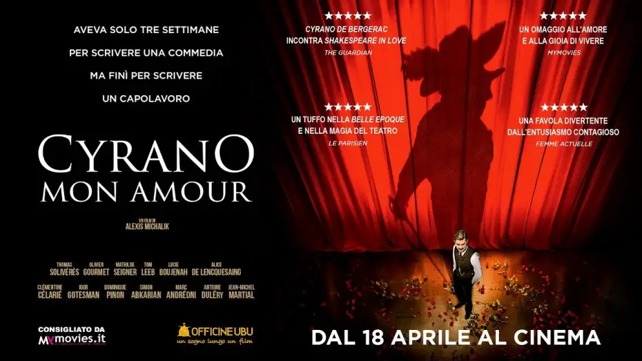 Video for the film Cyrano, My Love — Trailer italiano ufficiale