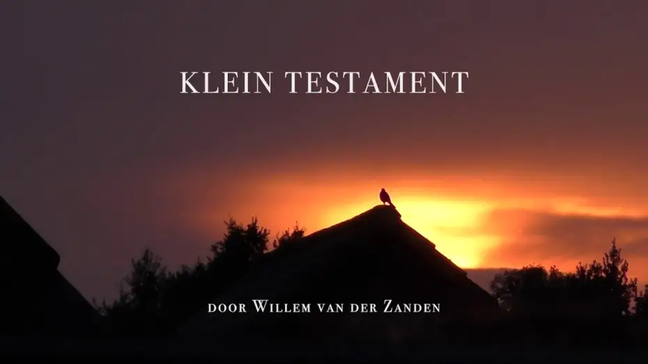 Video for the film A Little Testament — Teaser - Klein Testament (A Little Testament)