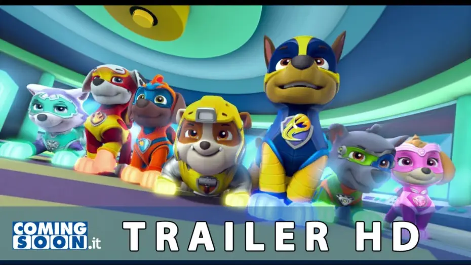 Video for the film PAW Patrol: Mighty Pups — Paw Patrol Mighty Pups - Il film dei super cuccioli (2019): Trailer Italiano del Film - HD