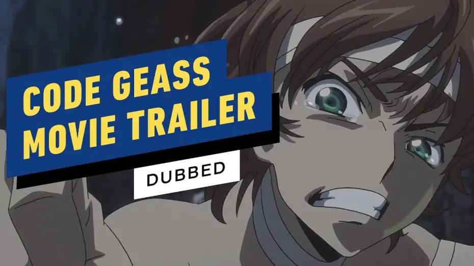 Video for the film Code Geass: Lelouch of the Re;surrection — Code Geass: Lelouch of the Re;surrection Official Trailer (English Dub)