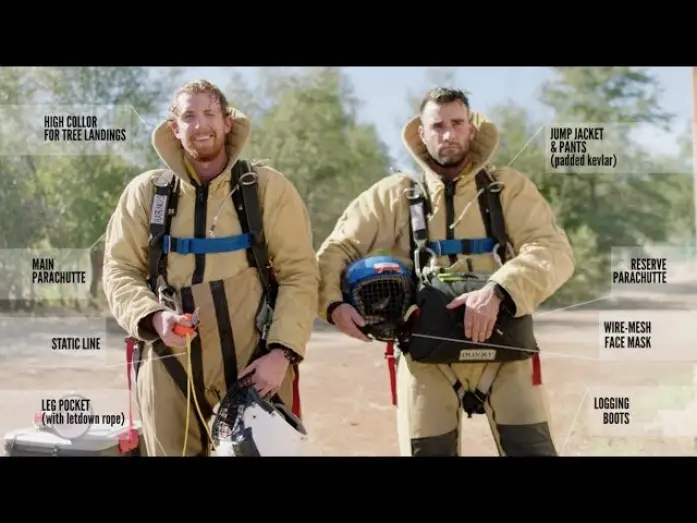 Video for the film Playing with Fire — Smokejumpers Featurette