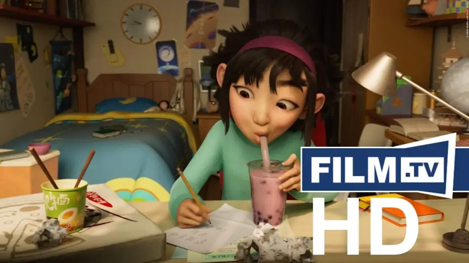 Video for the film Over the Moon — Die Bunte Seite Des Monds Trailer Deutsch German (2020)