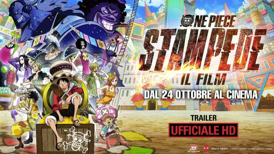 Video for the film One Piece: Stampede — One Piece: STAMPEDE - Il Film - Trailer Ufficiale Italiano | HD