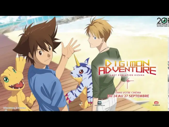 Video for the film Digimon Adventure: Last Evolution Kizuna — DIGIMON ADVENTURE : LAST EVOLUTION KIZUNA - Bande Annonce [VOST]