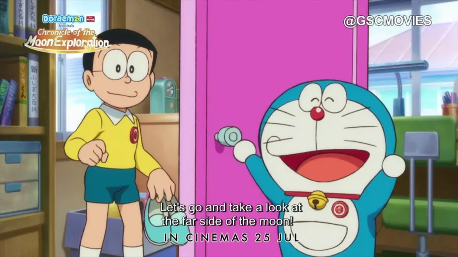 Video for the film Doraemon: Nobita's Chronicle of the Moon Exploration — DORAEMON: NOBITA'S CHRONICLE OF THE MOON EXPLORATION (Official Trailer) - In Cinemas 25 July 2019