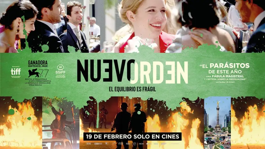 Video for the film New Order — TRÁILER - NUEVO ORDEN