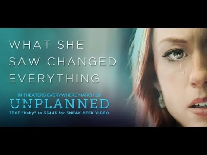 Video for the film Unplanned — Unplanned Official Trailer - In Theaters March 29