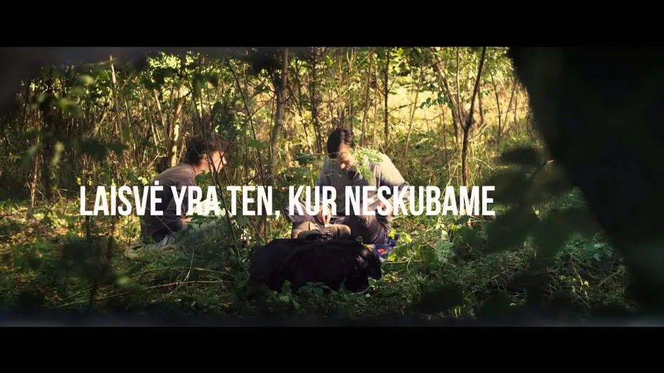Video for the film Non-Present Time — Filmo NESAMASIS LAIKAS kinoteatrinis anonsas