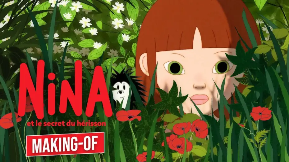 Video for the film Nina and the Hedgehog's Secret — NINA ET LE SECRET DU HÉRISSON - Making-of : Le hérisson, Alain et Jean-Loup - Version courte