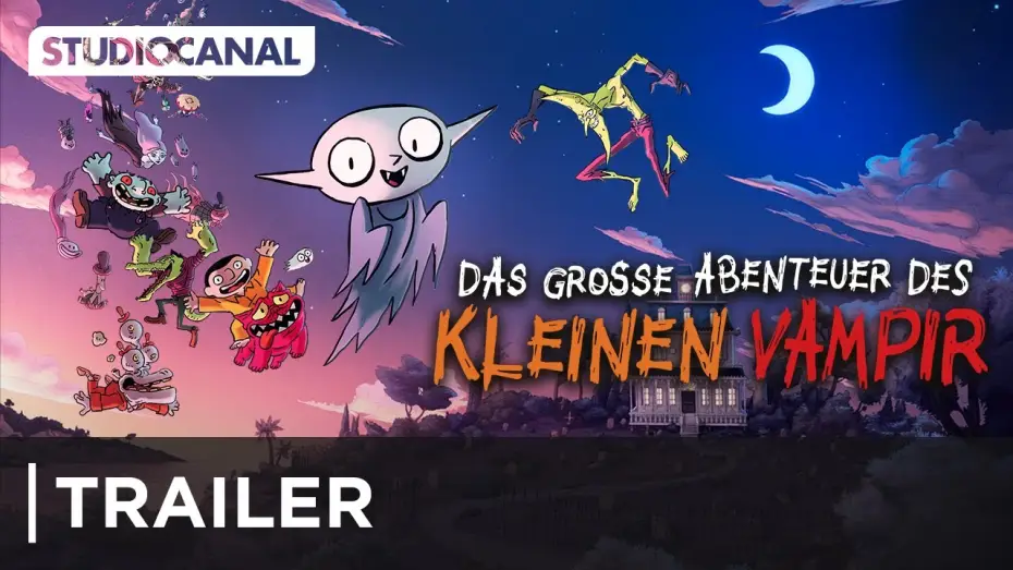 Video for the film Little Vampire — Das große Abenteuer des kleinen Vampir | Trailer | Deutsch HD