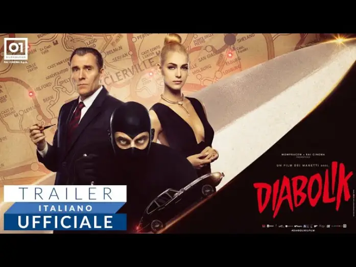 Video for the film Diabolik — DIABOLIK (2021) dei Manetti Bros - Trailer ufficiale HD