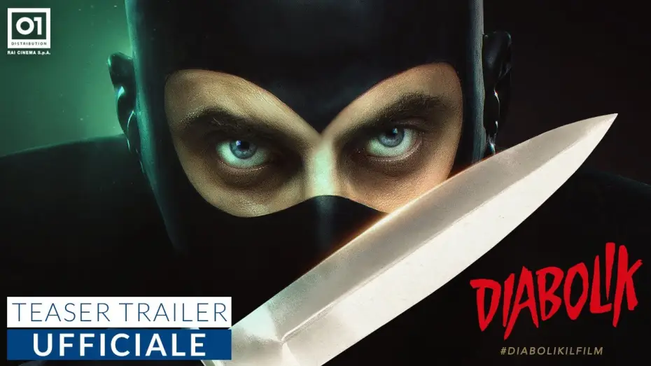 Video for the film Diabolik — DIABOLIK dei Manetti Bros. (2020) - Teaser Trailer Ufficiale HD