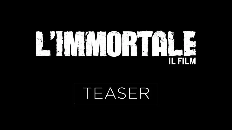 Video for the film The Immortal — L'Immortale (2019) - Teaser