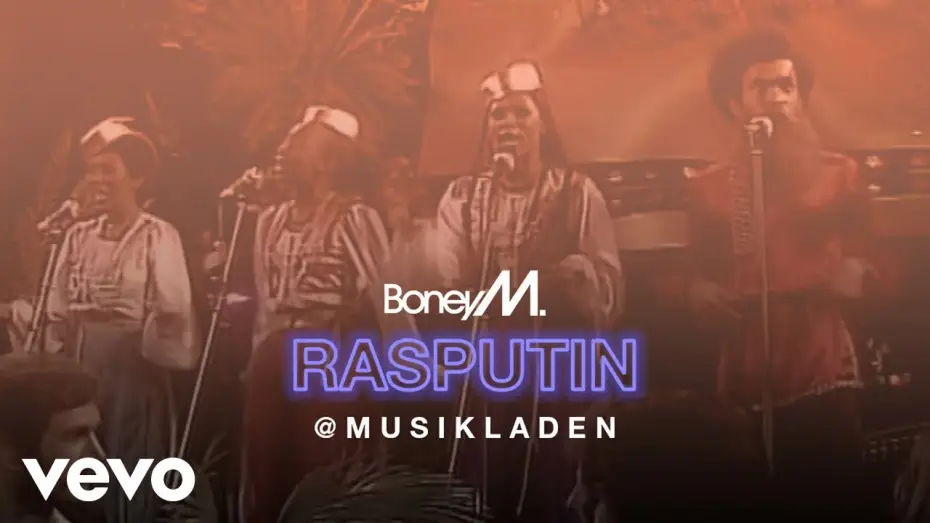 Video for the film Eternal Disco - The Greatest Hits — Boney M. - Rasputin (Musikladen 1978)