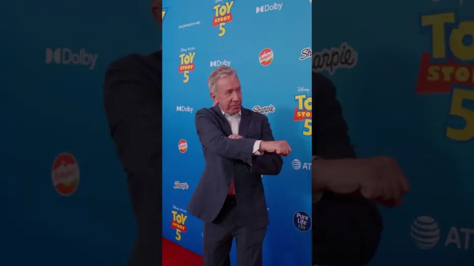 Video for the film Toy Story 5 — woody and buzz reunite at the Toy Story 5 world premiere!