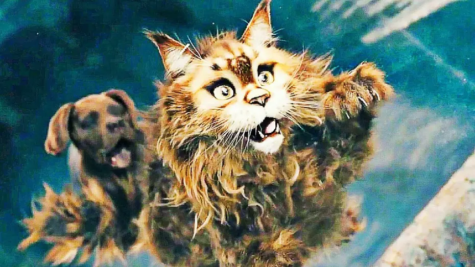 Video for the film Cat and Dog — Кот и пёс — Русский трейлер (2024)
