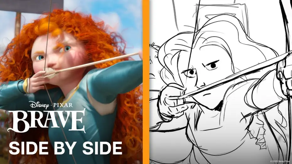 Video for the film Brave — Archery Competition | Storyboards to Finals