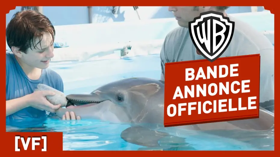 Video for the film Dolphin Tale — Winter le Dauphin - Bande Annonce Officielle (VF) - Morgan Freeman / Nathan Gamble